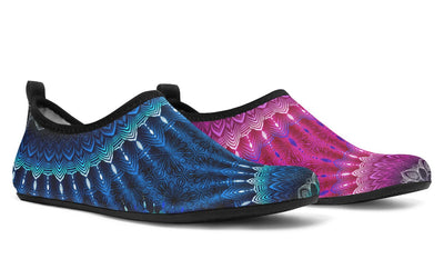 Glowing Mandala Barefoot Shoes Aquabarefootshoes YWF