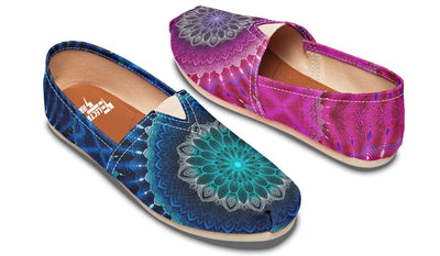 Glowing Mandala Casual Slip on Shoes Casualshoes YWF