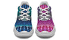 Glowing Mandala Chunky Shoes Chunkysneakers Electro Threads