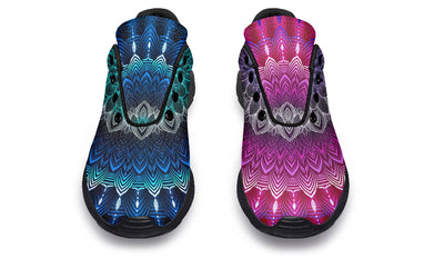 Glowing Mandala Classic Sneakers Sneakers YWF