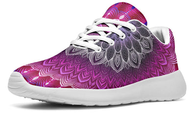 Glowing Mandala Classic Sneakers Sneakers YWF