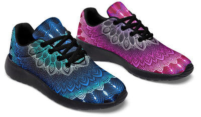 Glowing Mandala Classic Sneakers Sneakers YWF