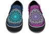 Glowing Mandala Slip on Shoes Slipons YWF