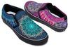 Glowing Mandala Slip on Shoes Slipons YWF