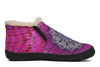 Glowing Mandala Winter Slippers WinterSlippers Electro Threads