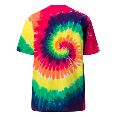 GOOD VIBES ONLY Oversized tie-dye t-shirt Electro Threads