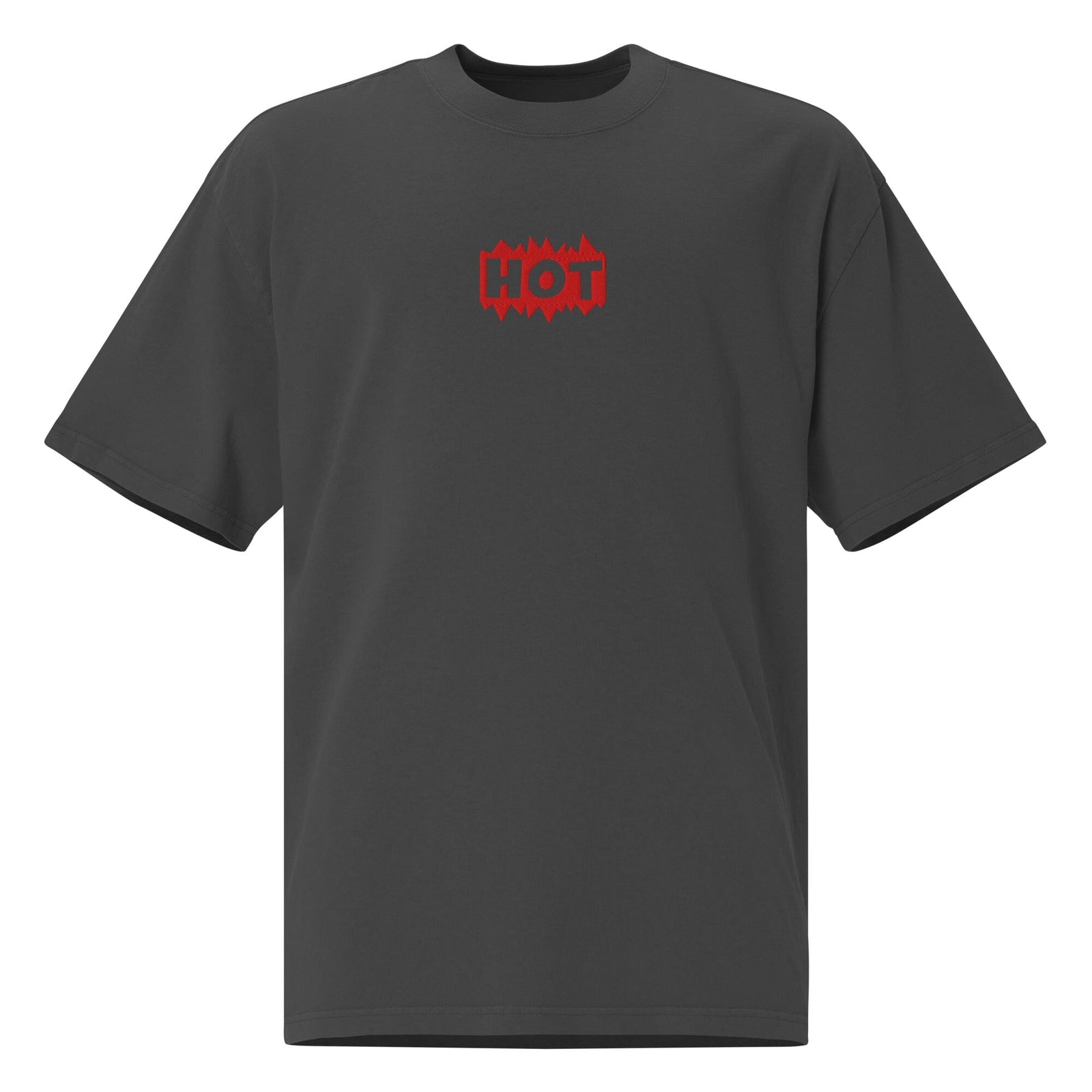 HOT Oversized faded t-shirt Electro Threads Faded Black S 