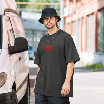 HOT Oversized faded t-shirt Electro Threads