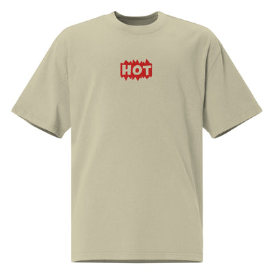 HOT Oversized faded t-shirt Electro Threads Faded Eucalyptus S