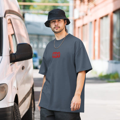 HOT Oversized faded t-shirt Electro Threads