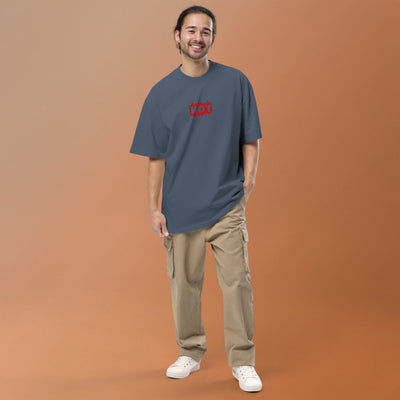 HOT Oversized faded t-shirt Electro Threads