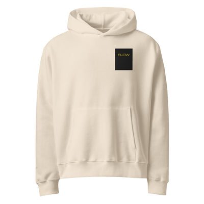 INFINITE FLOW Oversized heavyweight hoodie Electro Threads Dust S