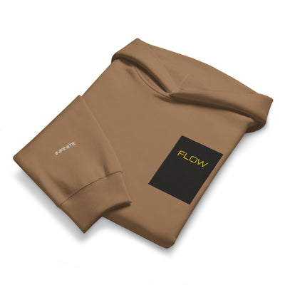 INFINITE FLOW Oversized heavyweight hoodie Electro Threads