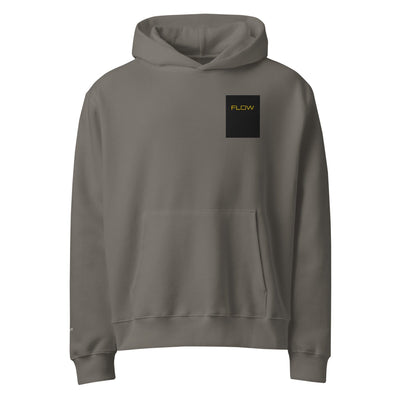 INFINITE FLOW Oversized heavyweight hoodie Electro Threads Asphalt S