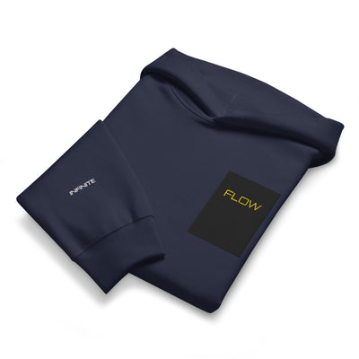 INFINITE FLOW Oversized heavyweight hoodie Electro Threads