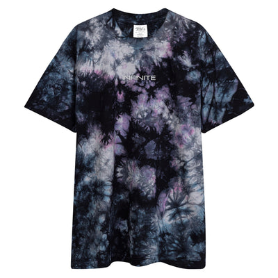 INFINITE Oversized tie-dye t-shirt Electro Threads Milky way S
