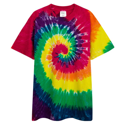 INFINITE Oversized tie-dye t-shirt Electro Threads Classic rainbow S