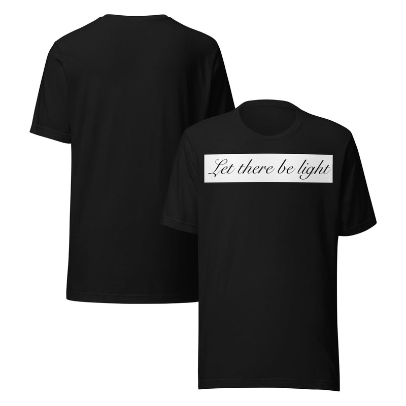 LET THERE BE LIGHT UNISEX T-SHIRT Electro Threads XS 