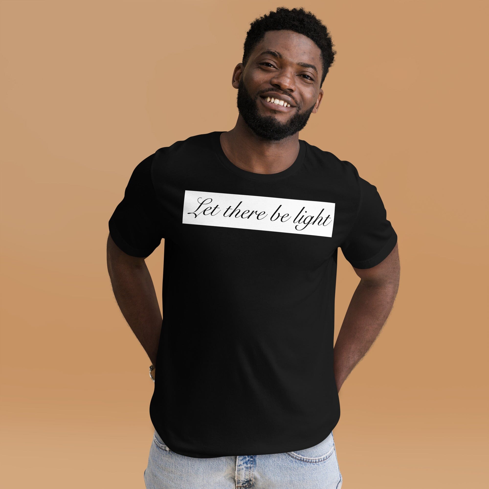 LET THERE BE LIGHT UNISEX T-SHIRT Electro Threads XS 