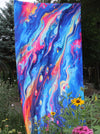 Liquid Chromatic Beach Throw