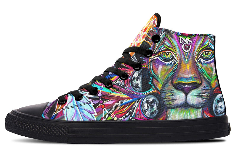 Lunar Lion High Top Shoes Hightops YWF 