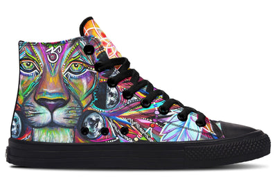 Lunar Lion High Top Shoes Hightops YWF