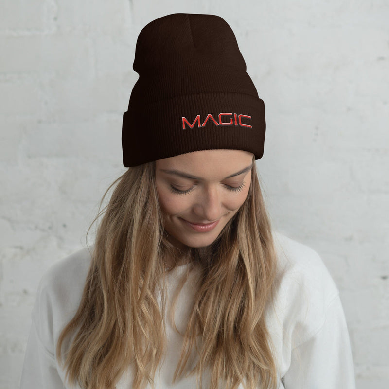 MAGIC Cuffed Beanie Electro Threads Black 