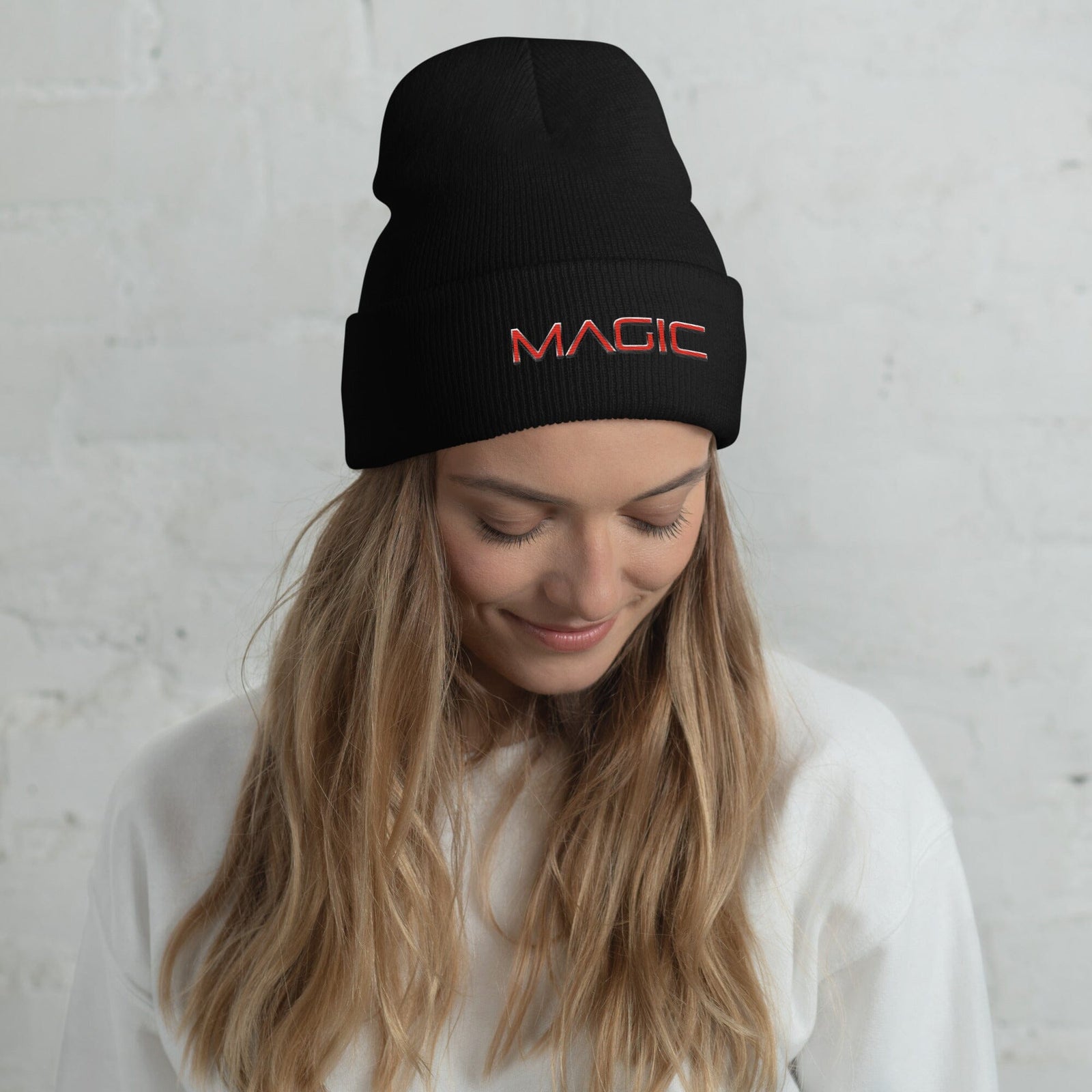 MAGIC Cuffed Beanie Electro Threads Black 