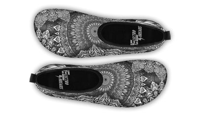 Mandala Bloom Barefoot Shoes Aquabarefootshoes YWF