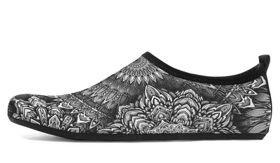 Mandala Bloom Barefoot Shoes Aquabarefootshoes YWF