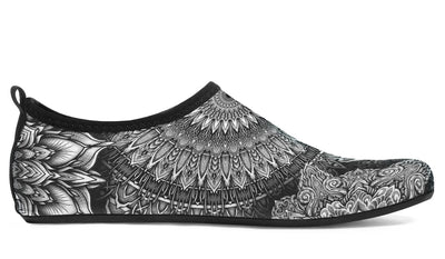 Mandala Bloom Barefoot Shoes Aquabarefootshoes YWF