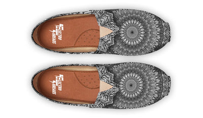 Mandala Bloom Casual Slip on Shoes Casualshoes YWF