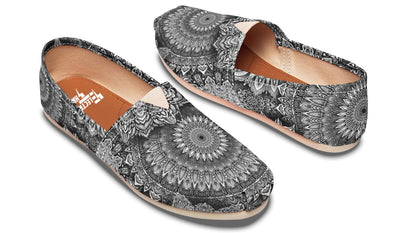 Mandala Bloom Casual Slip on Shoes Casualshoes YWF