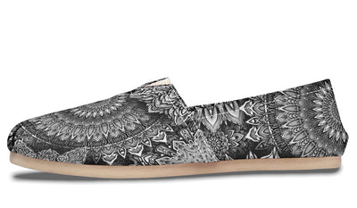 Mandala Bloom Casual Slip on Shoes Casualshoes YWF