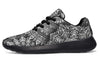 Mandala Bloom Classic Sneakers Sneakers YWF Women's Sneakers Black Sole US 5.5 / EU36