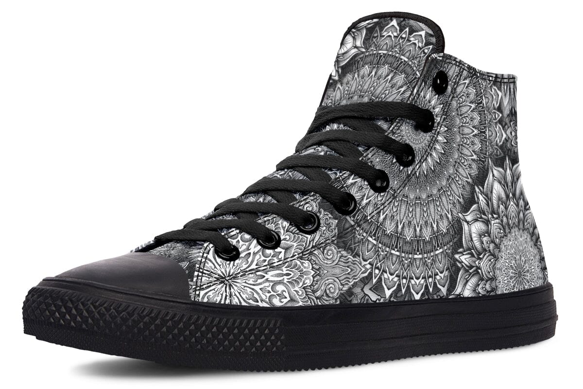 Mandala Bloom High Top Shoes Hightops YWF 