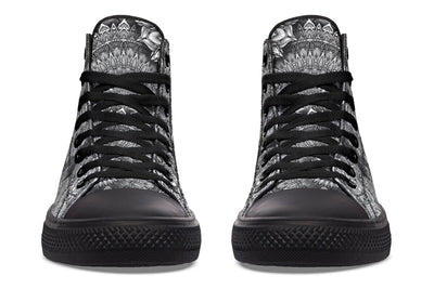 Mandala Bloom High Top Shoes Hightops YWF