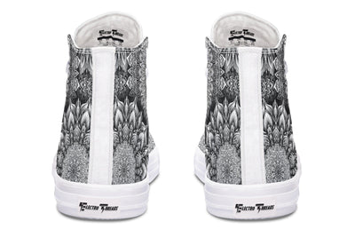 Mandala Bloom High Top Shoes Hightops YWF