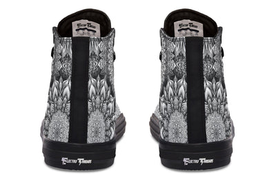 Mandala Bloom High Top Shoes Hightops YWF