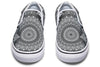 Mandala Bloom Slip on Shoes Slipons Electro Threads