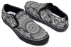 Mandala Bloom Slip on Shoes Slipons Electro Threads