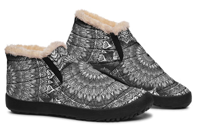 Mandala Bloom Winter Slippers WinterSlippers Electro Threads