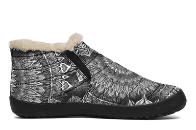 Mandala Bloom Winter Slippers WinterSlippers Electro Threads