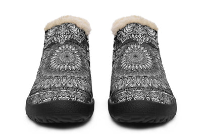 Mandala Bloom Winter Slippers WinterSlippers Electro Threads