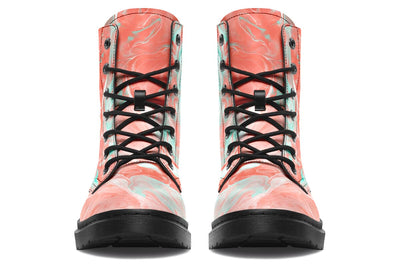 Marble Combat Boots Boots YWF