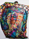 Meditating Rafiki Blanket Blanket Laura McGowan