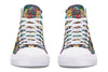 Meditating Rafiki High Top Shoes Hightops YWF