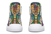 Meditating Rafiki High Top Shoes Hightops YWF