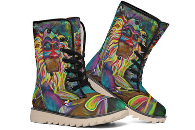 Meditating Rafiki Moon Boots Polarboots Electro Threads