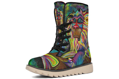 Meditating Rafiki Moon Boots Polarboots Electro Threads